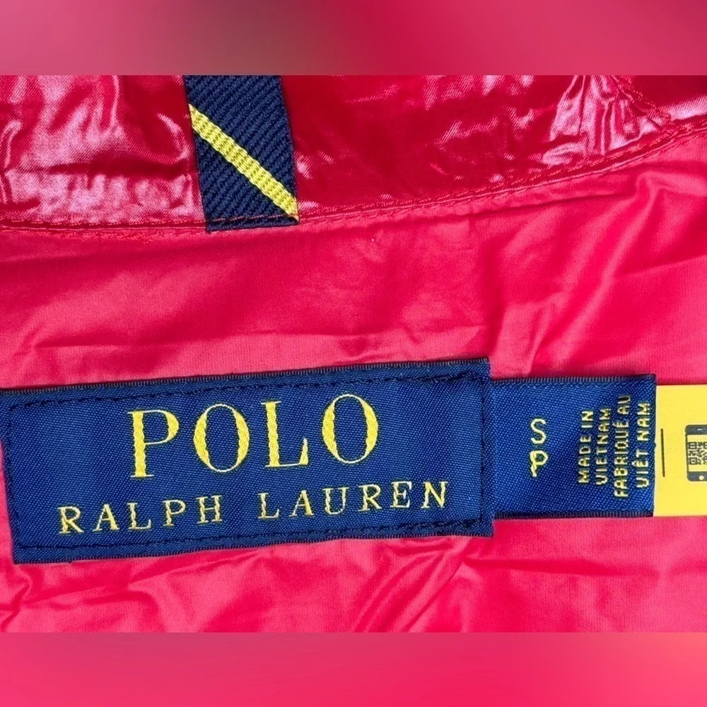 Polo by Ralph Lauren Packable Water-Repellent Jacket - Size Small